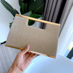 Small Square Evening Clutch Bag