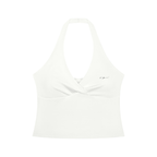 Women’s Ruched Halter Yoga Tank Top