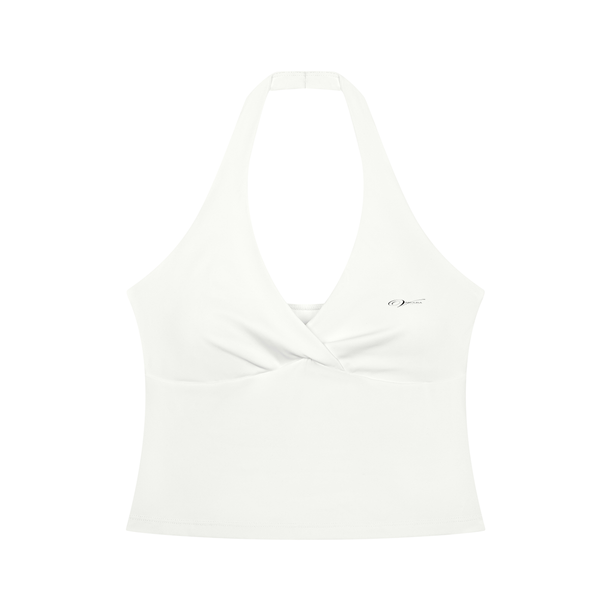 Women’s Ruched Halter Yoga Tank Top