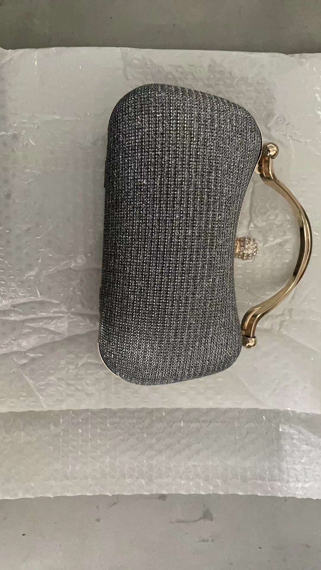 Trendy Women Lock Buckle Shoulder Bag
