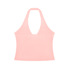Women’s Ruched Halter Yoga Tank Top