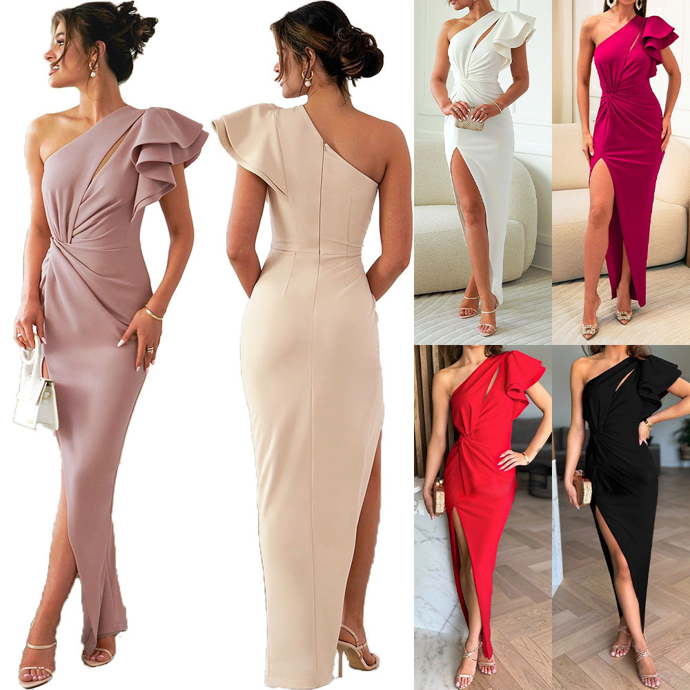 The Amara Sculpted Elegance Gown