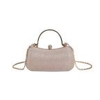 Trendy Women Lock Buckle Shoulder Bag