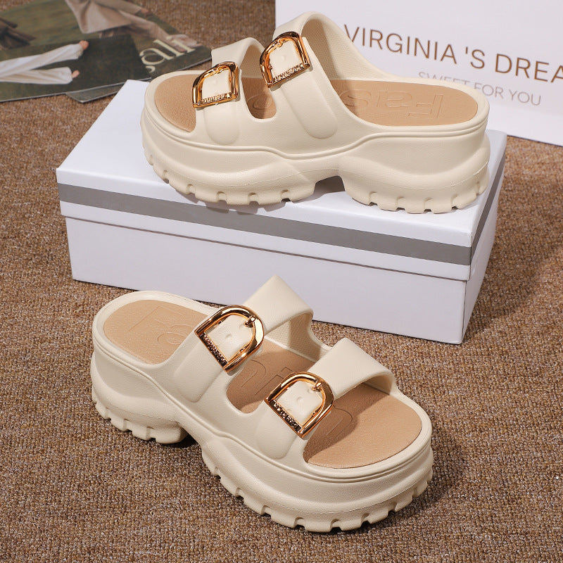 Women's One-Line Thick EVA Sandals