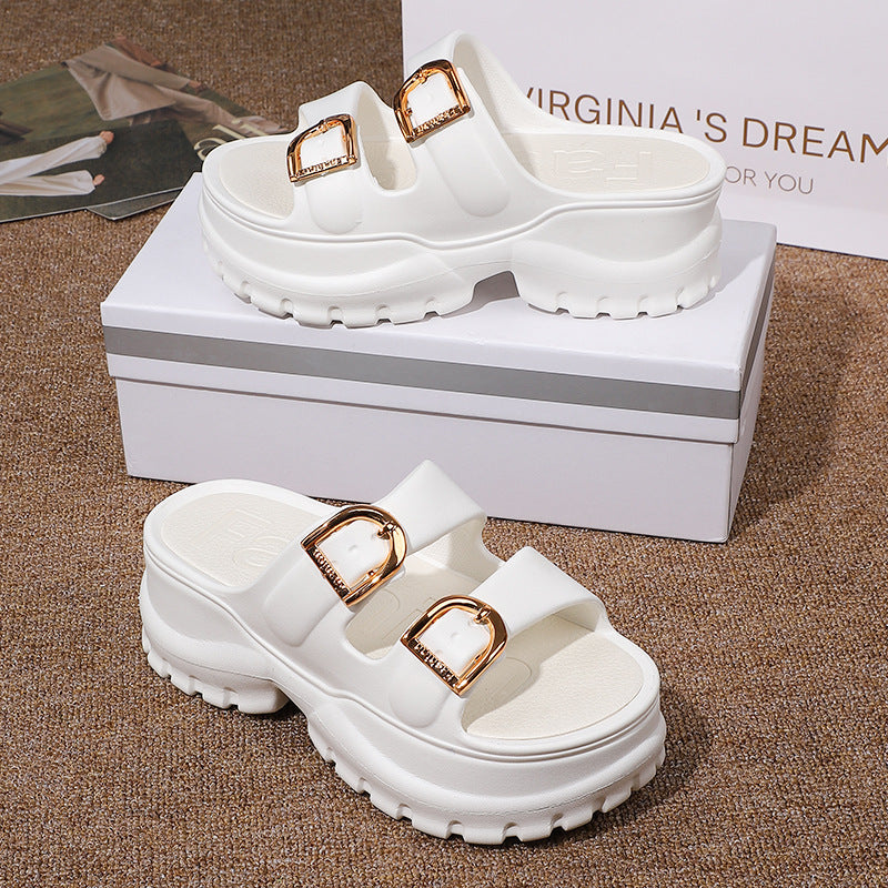 Women's One-Line Thick EVA Sandals