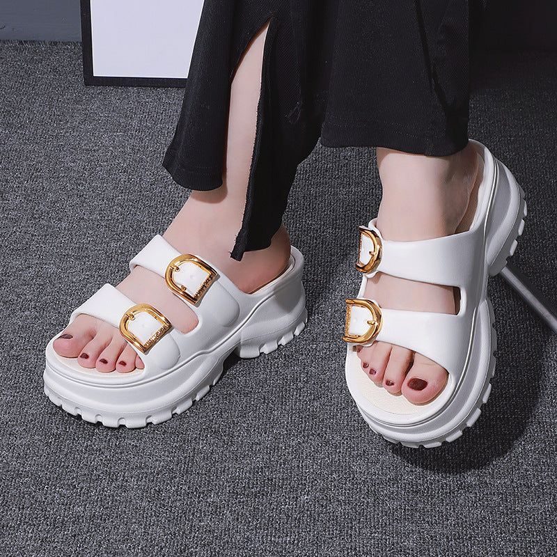 Women's One-Line Thick EVA Sandals
