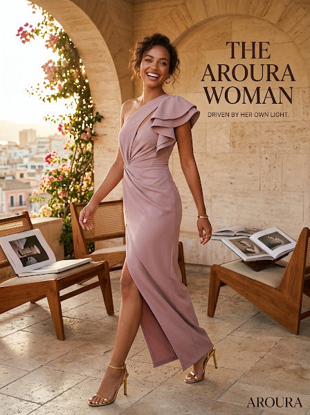 The Amara Sculpted Elegance Gown