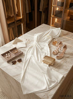 The Amara Sculpted Elegance Gown